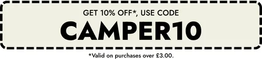 Get 10% off with code "CAMPER10"